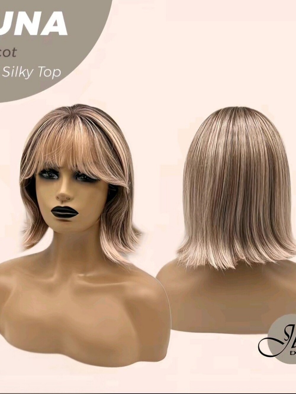 JBEXTENTIONS WIG YUNA IN APRICOT - NEW WITH TAGS